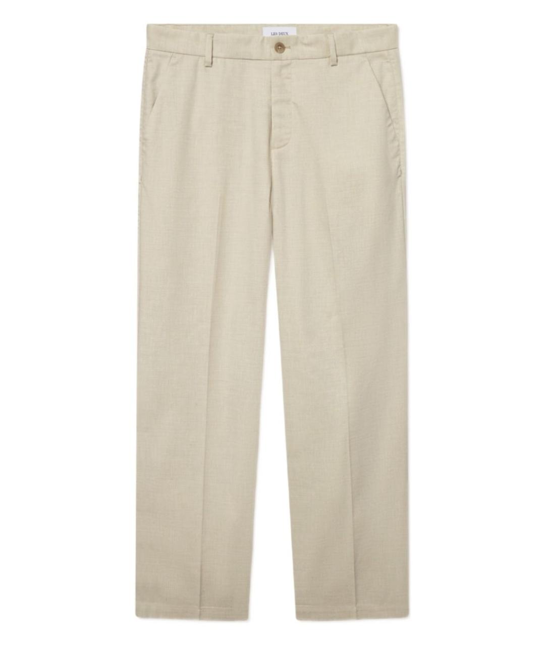 LES DEUX Белые повседневные брюки, фото 1