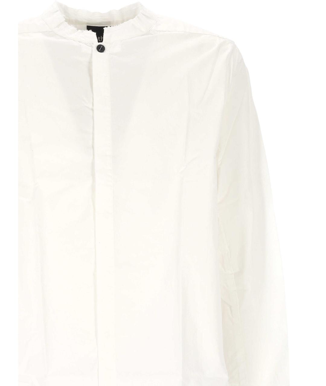 THOM KROM Белая хлопковая кэжуал рубашка, фото 2