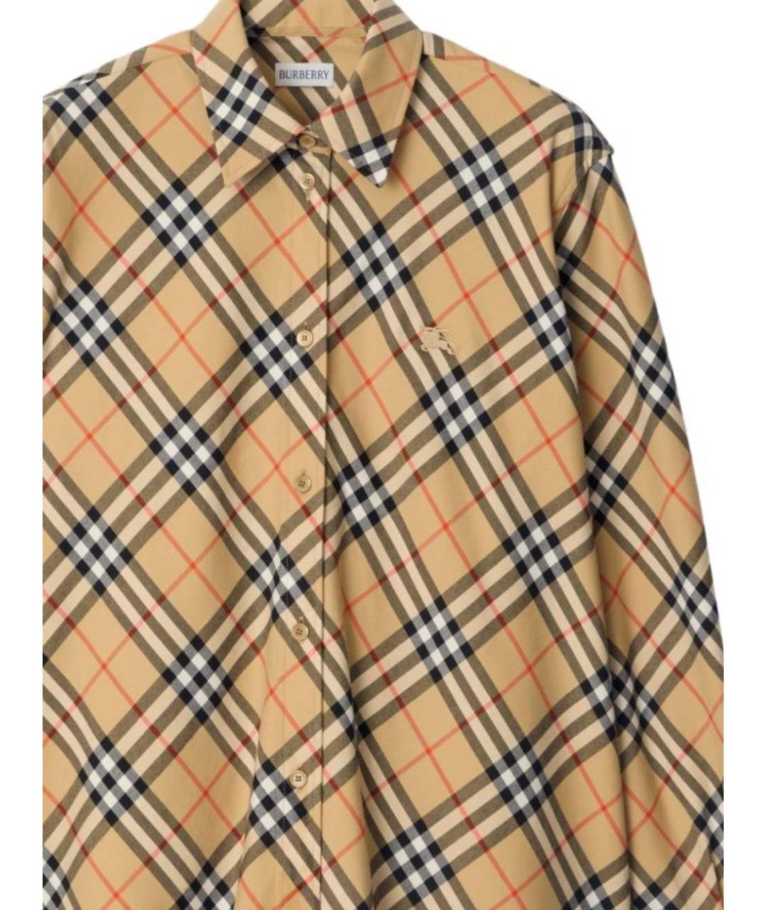 BURBERRY Мульти хлопковая рубашка, фото 2