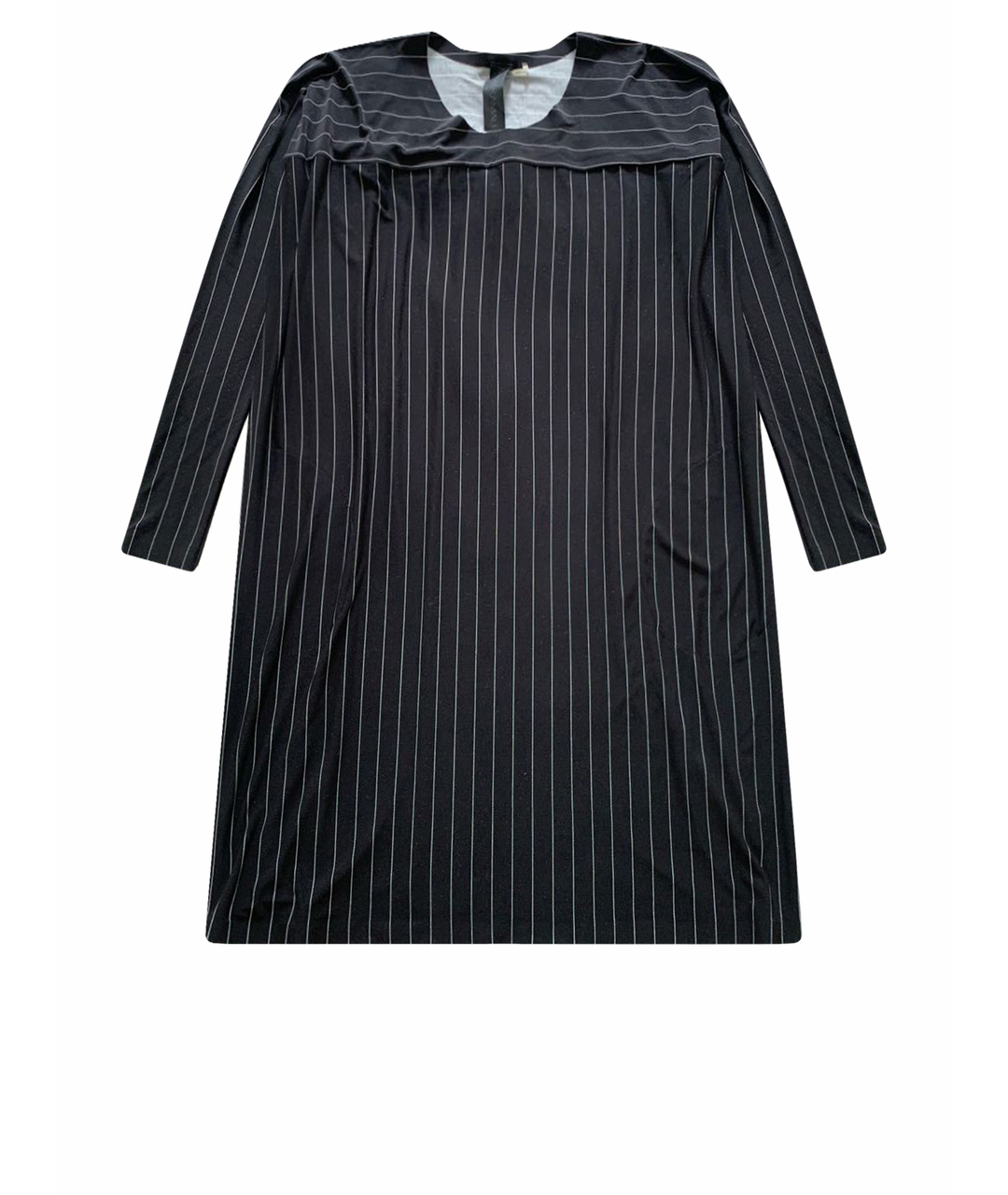 NORMA KAMALI Черное полиэстеровое повседневное платье, фото 1