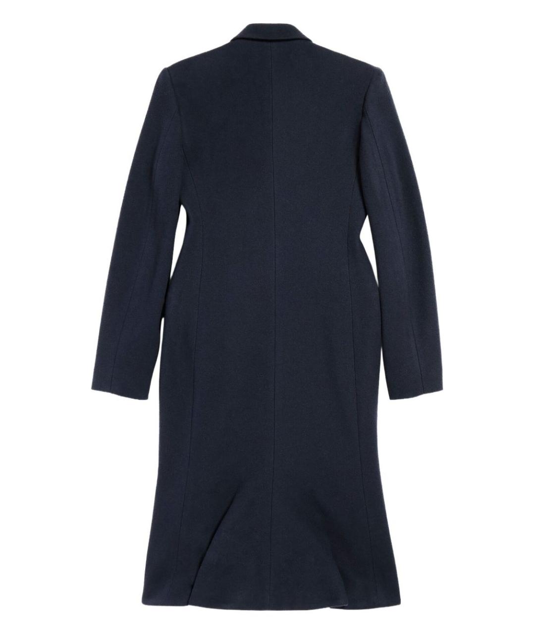BALENCIAGA Синее пальто, фото 3
