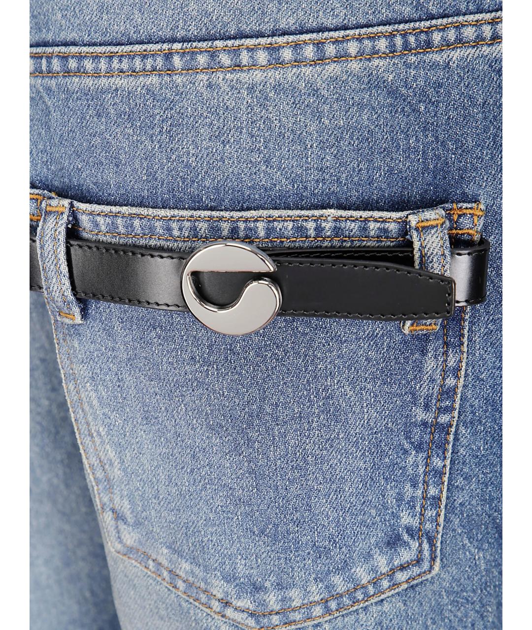 COPERNI Голубые хлопковые прямые джинсы, фото 4