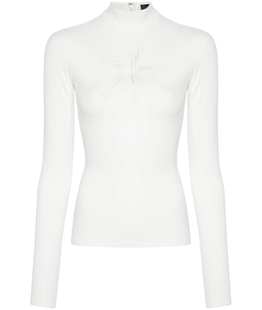 MUGLER Белая полиамидовая водолазка, фото 1