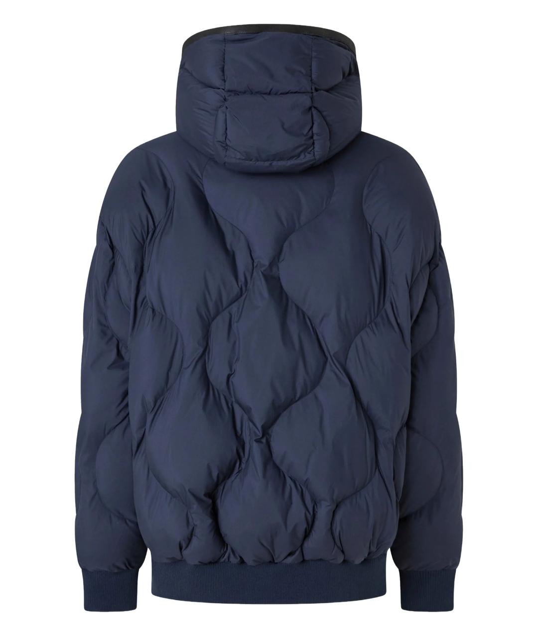 PINKO Синяя полиамидовая куртка, фото 3