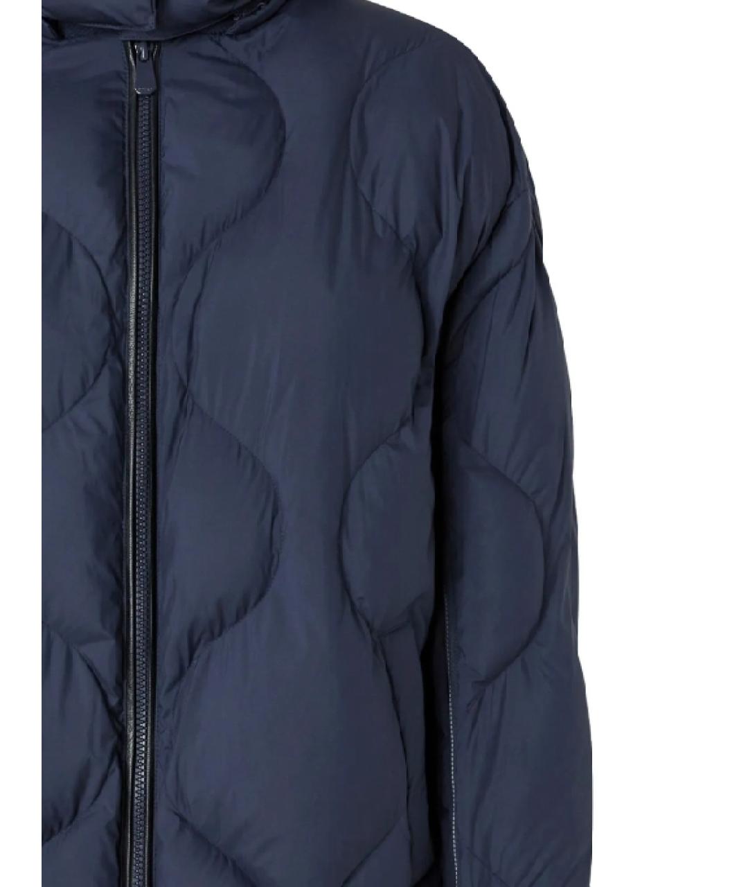 PINKO Синяя полиамидовая куртка, фото 2