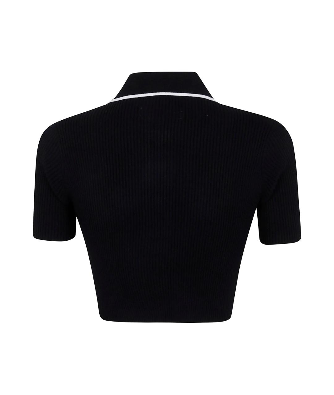 AMIRI Черный вискозный джемпер / свитер, фото 3