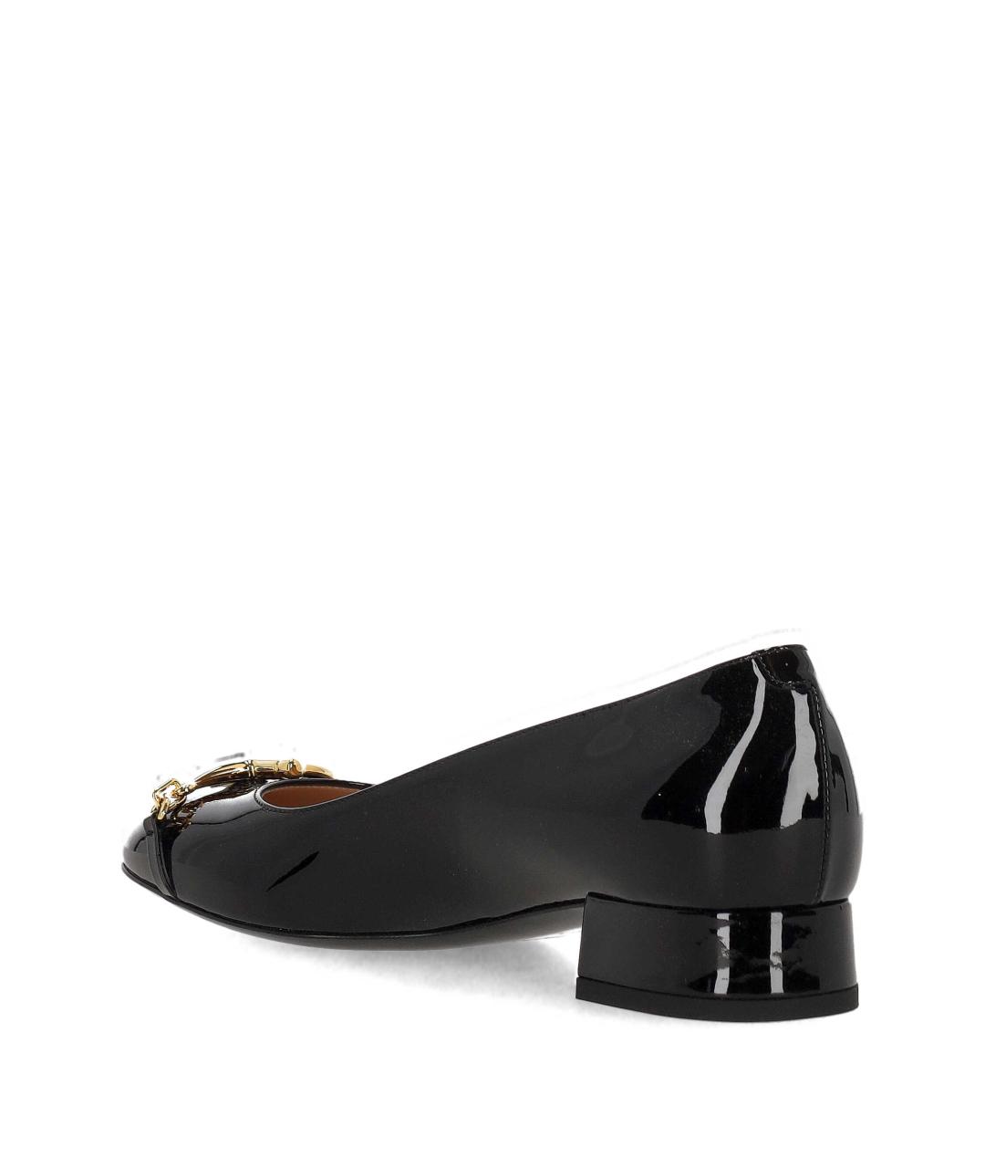 GUCCI Черные кожаные туфли, фото 3