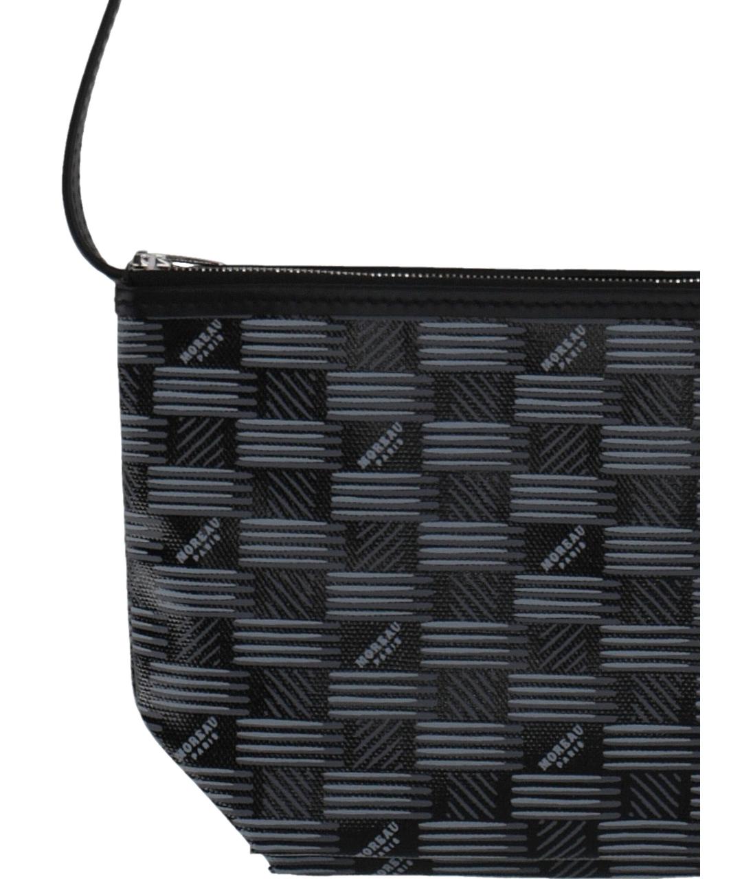 MOREAU Черная тканевая сумка через плечо, фото 2