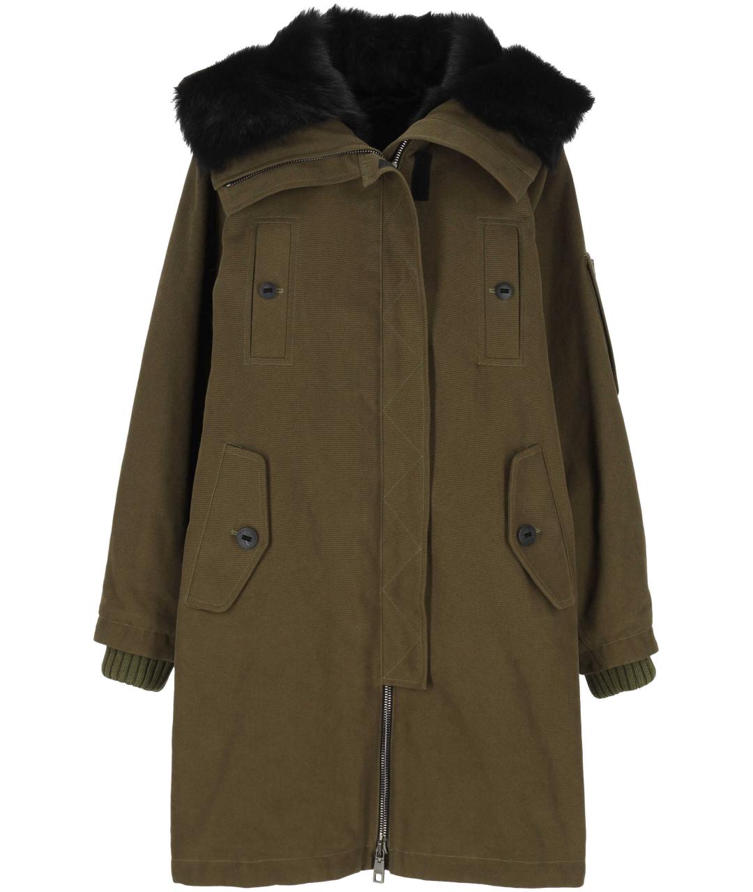 DOLCE&GABBANA Зеленая парка, фото 1