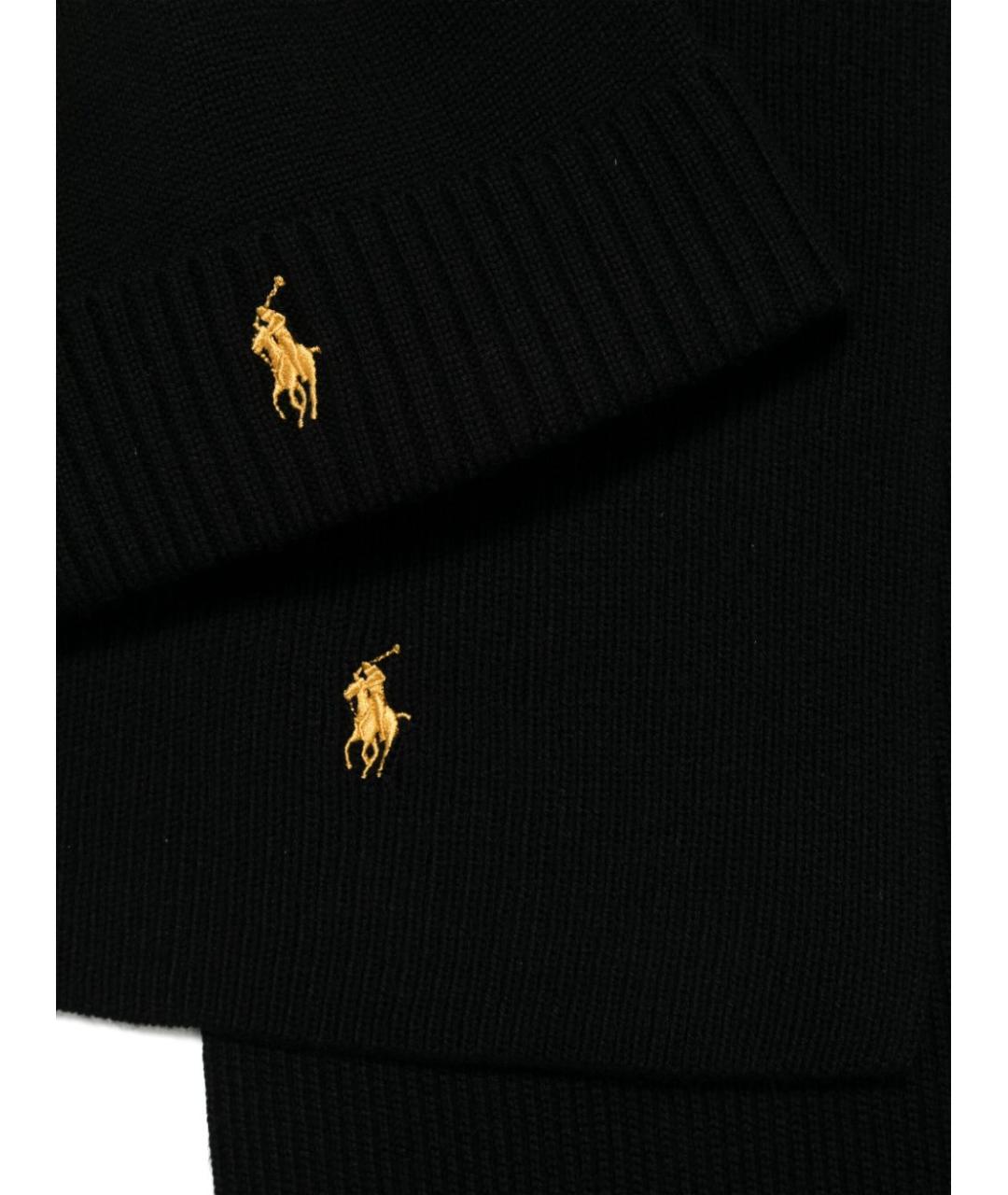 POLO RALPH LAUREN Черная шапка, фото 2