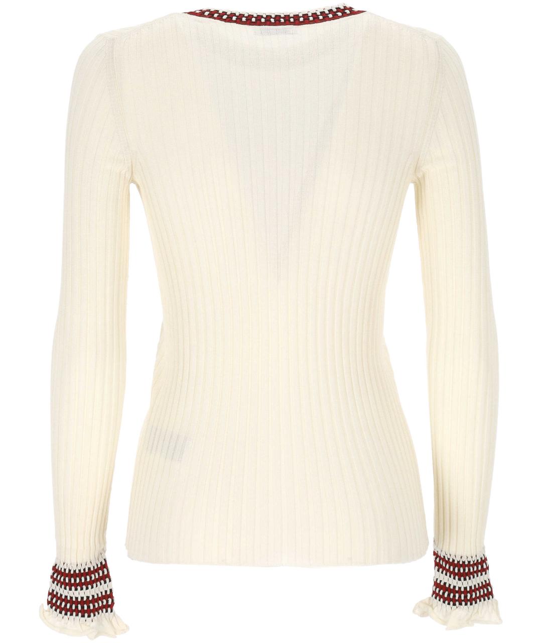 MRZ Бежевый шерстяной джемпер / свитер, фото 3