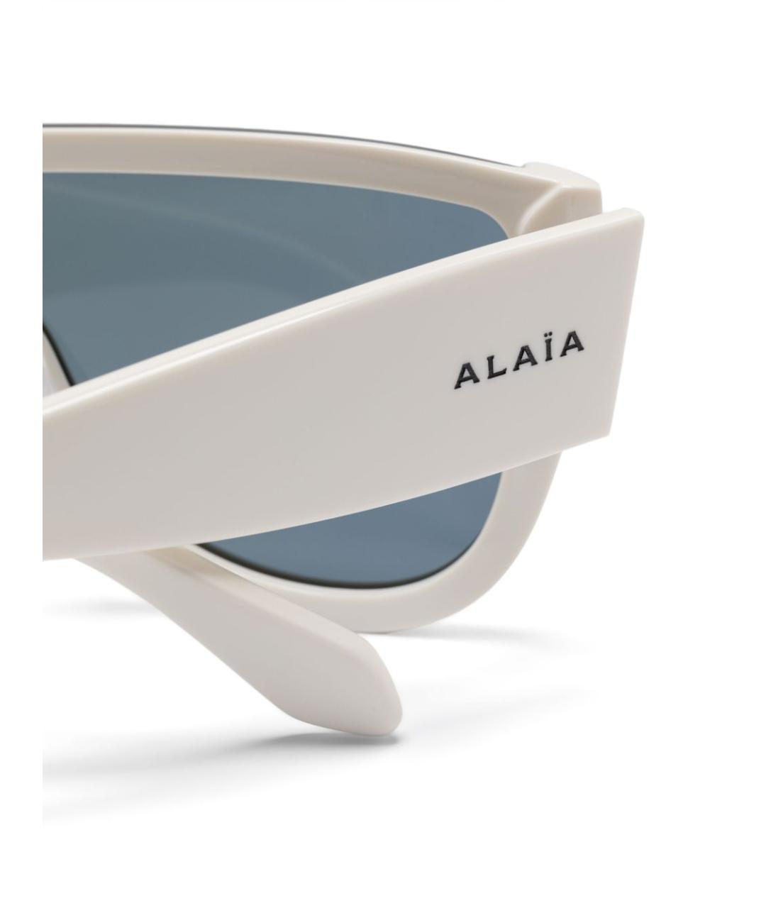 ALAIA Серые пластиковые солнцезащитные очки, фото 3