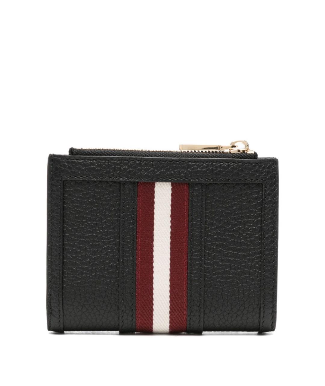 BALLY Черный кожаный кошелек, фото 2