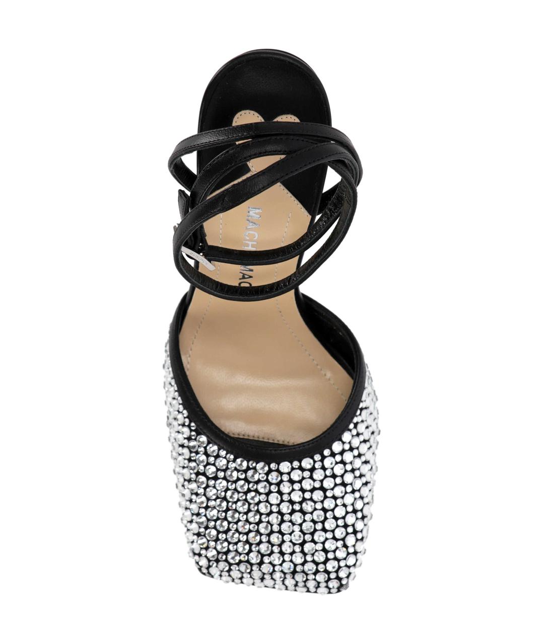 MACH&MACH Черные кожаные туфли, фото 4