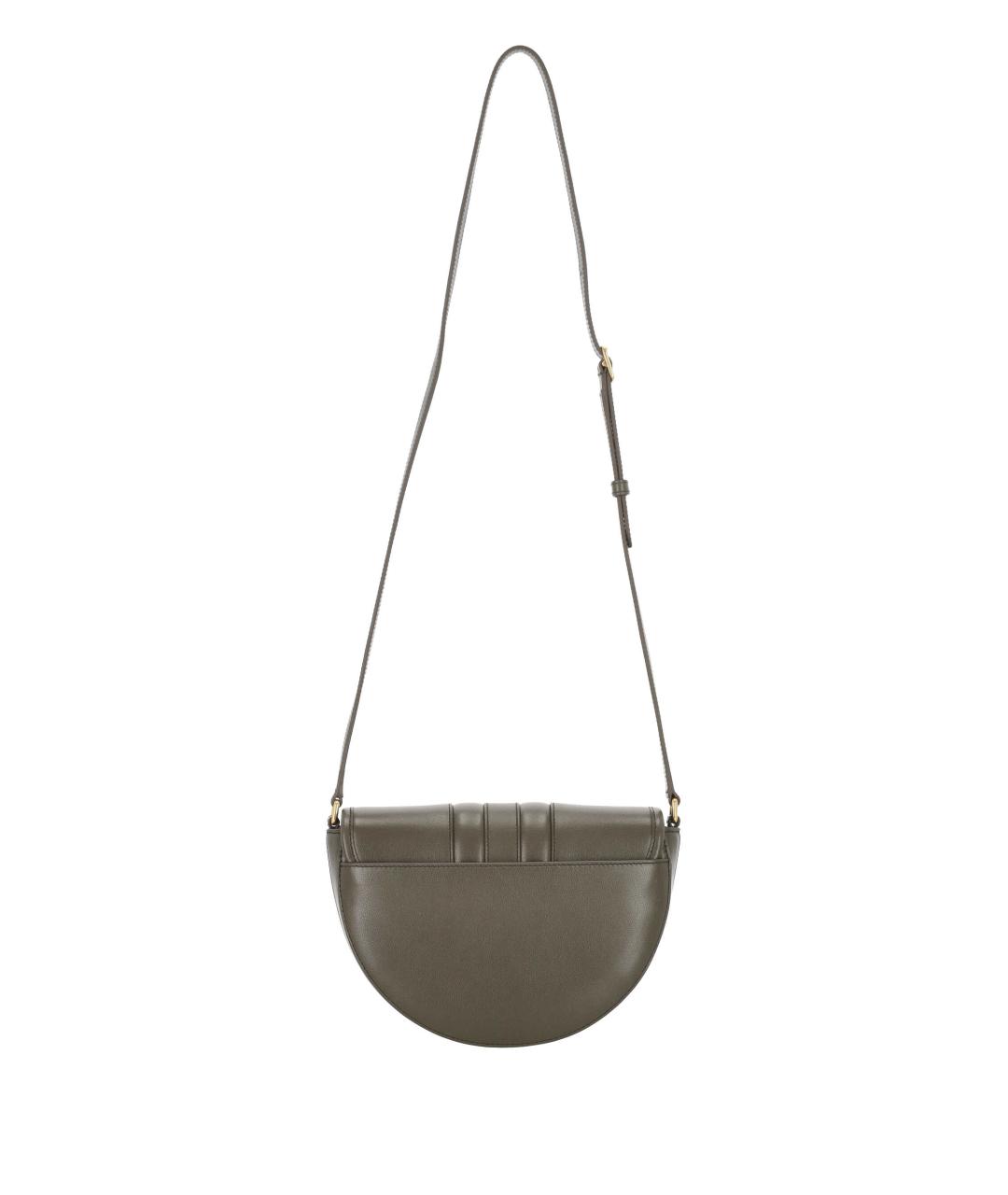 BALLY Хаки кожаная сумка через плечо, фото 3