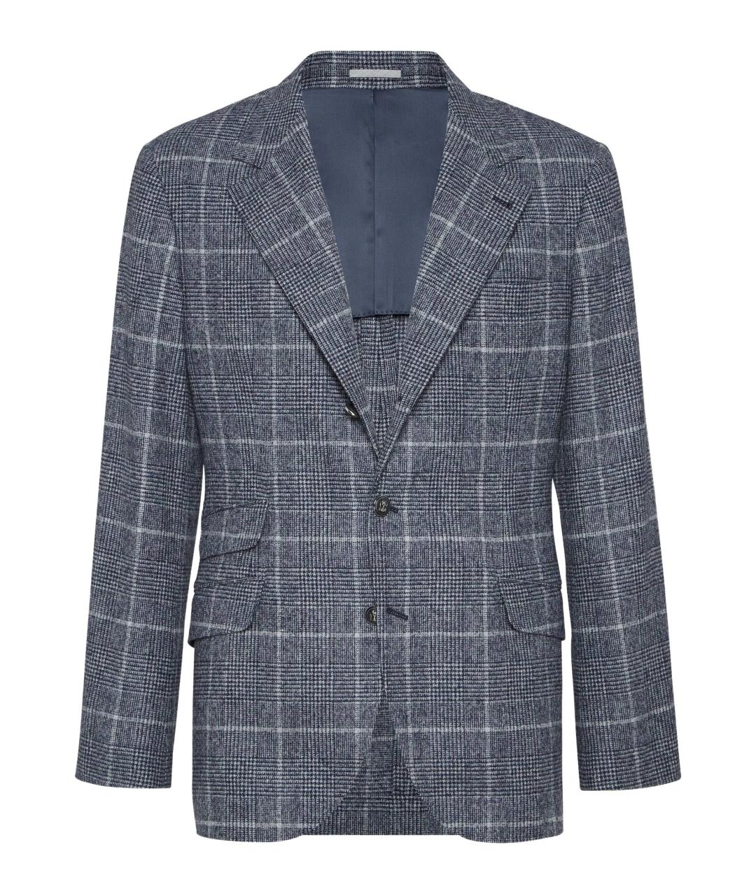 BRUNELLO CUCINELLI Мульти шерстяной пиджак, фото 1