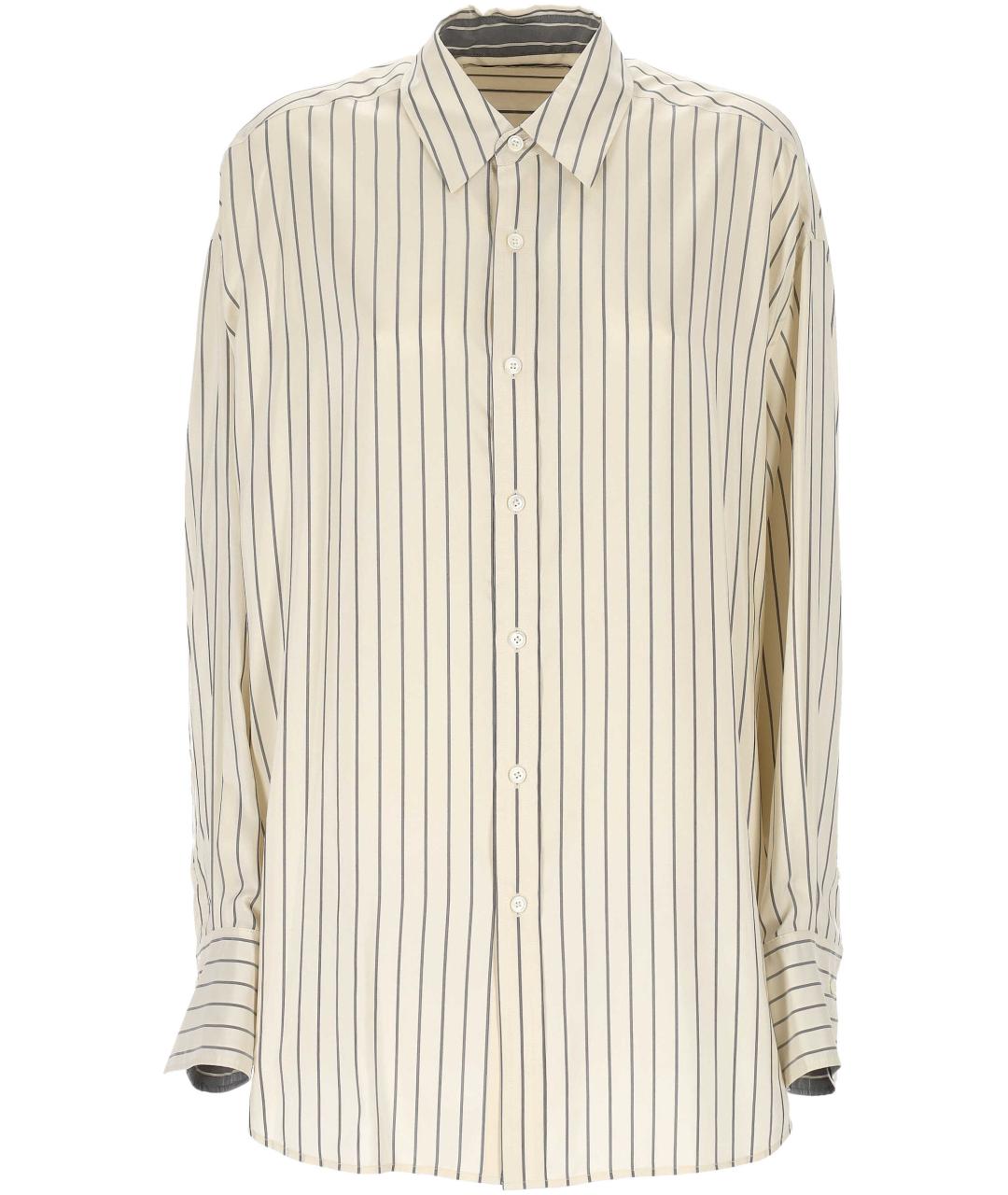 Carven Серая шелковая рубашка, фото 1