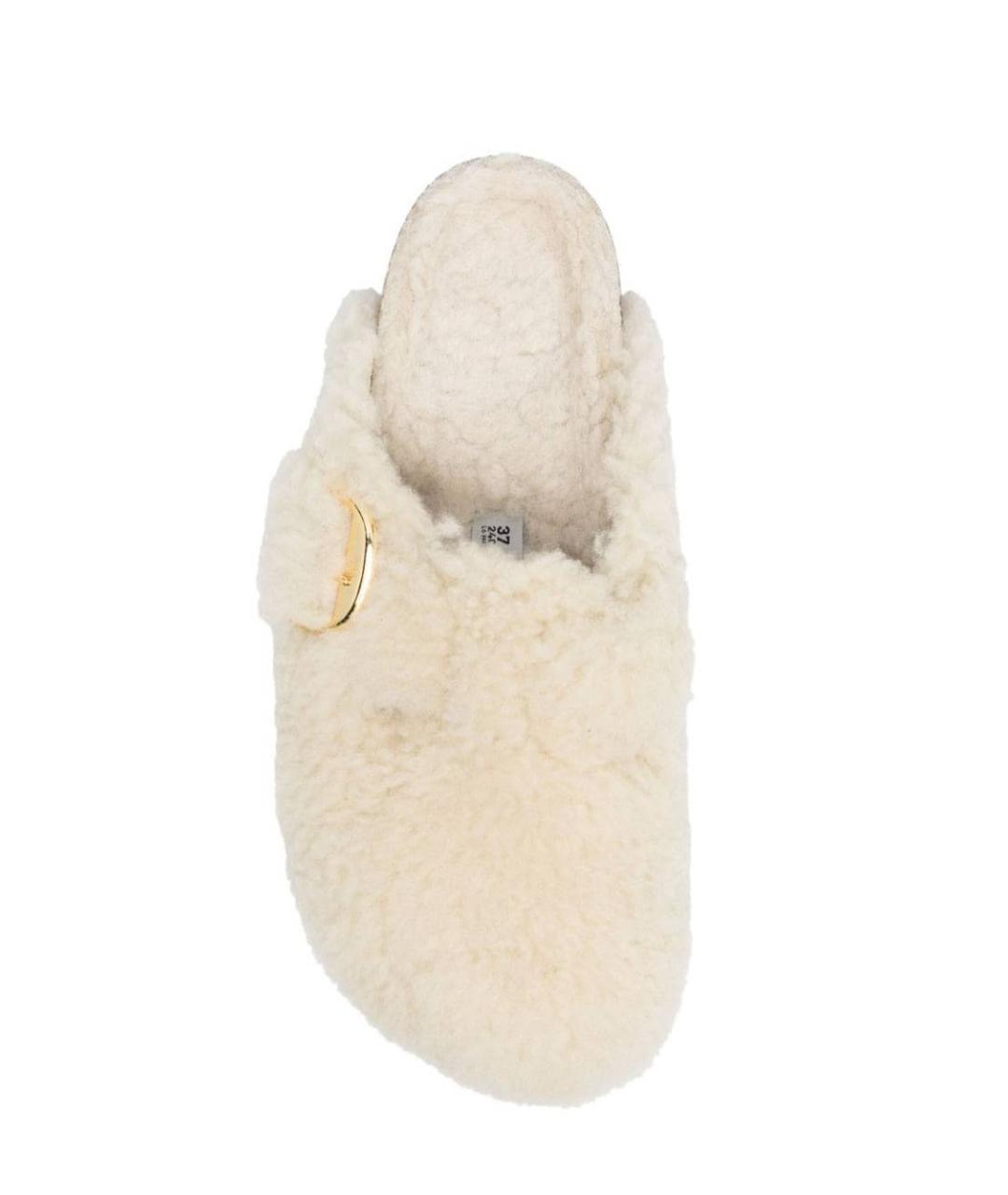 BIRKENSTOCK Белые мюли, фото 4