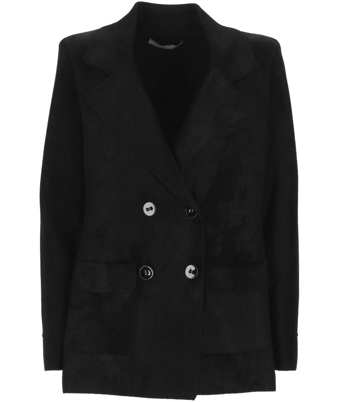 D.EXTERIOR Черный вискозный жакет/пиджак, фото 1