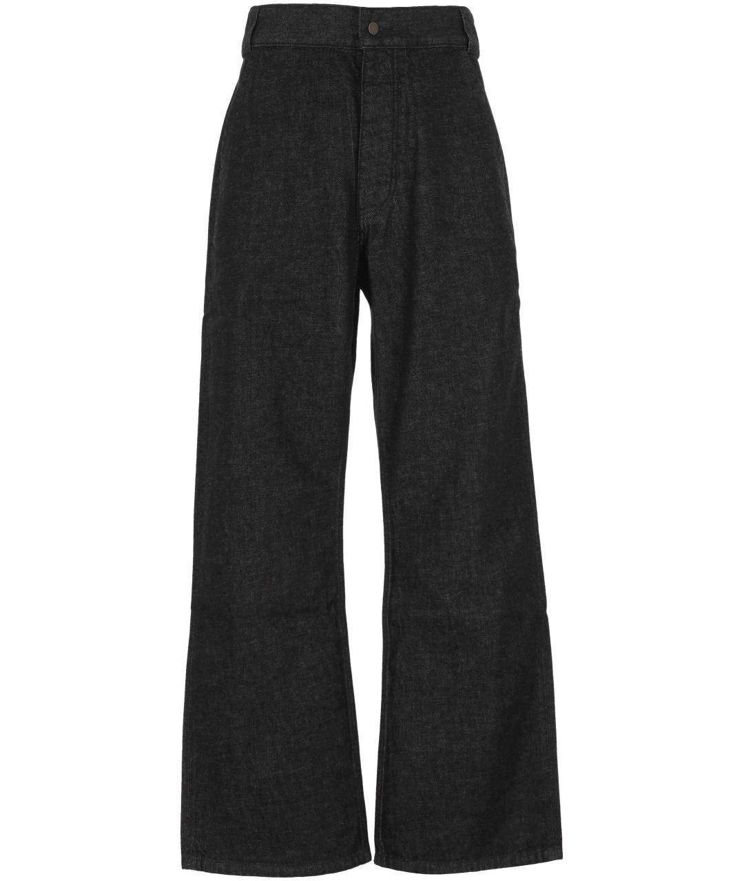 FEAR OF GOD ESSENTIALS Черные хлопковые прямые джинсы, фото 1