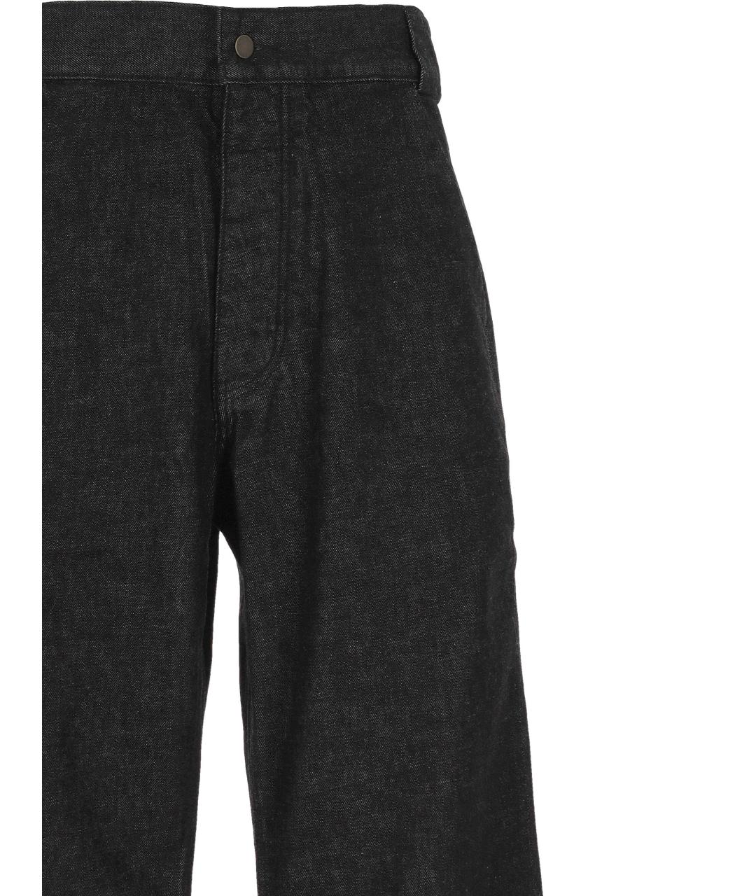 FEAR OF GOD ESSENTIALS Черные хлопковые прямые джинсы, фото 2