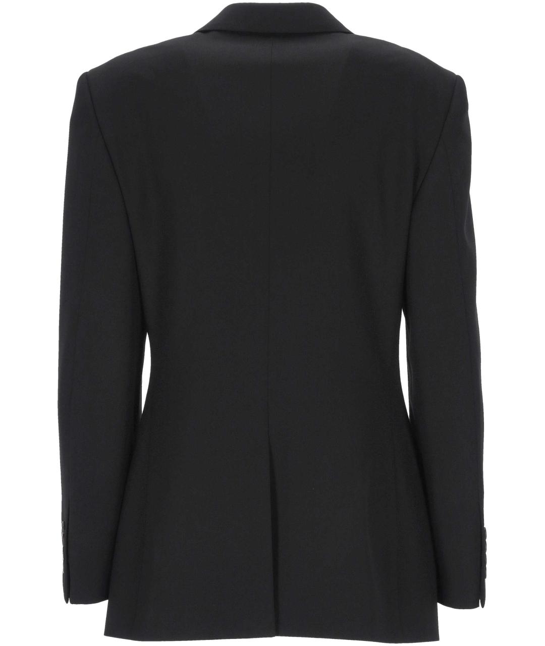 BALENCIAGA Черный хлопковый жакет/пиджак, фото 3