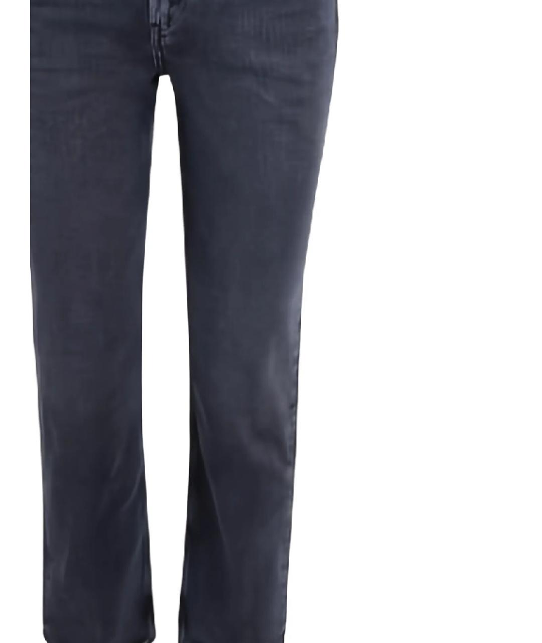 AGOLDE Синие хлопковые джинсы слим, фото 2