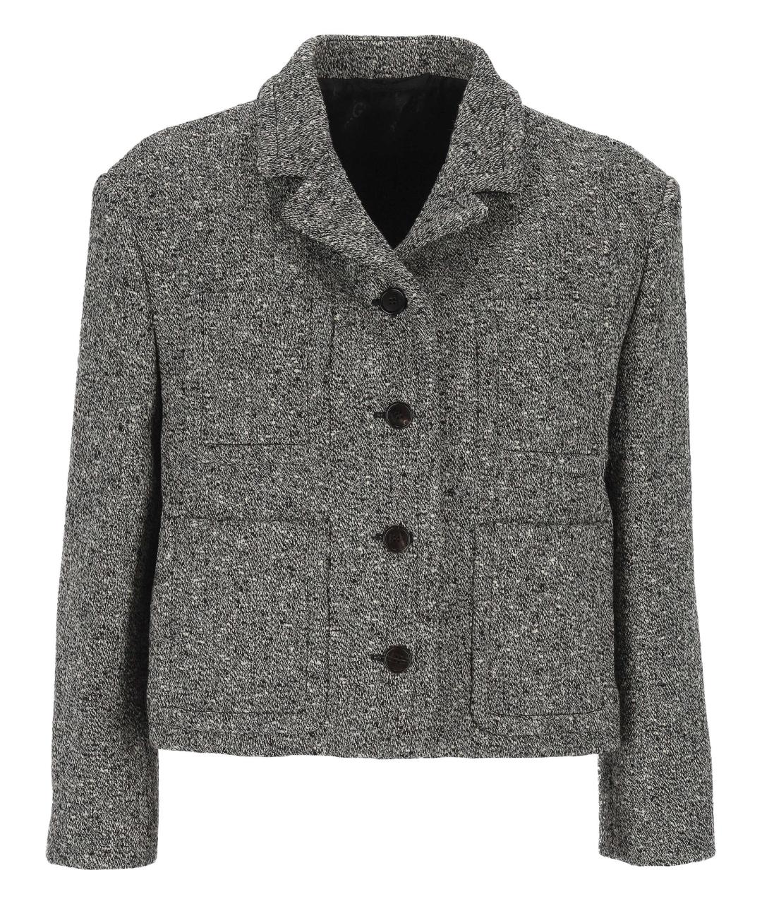 GUCCI Мульти хлопковый жакет/пиджак, фото 1