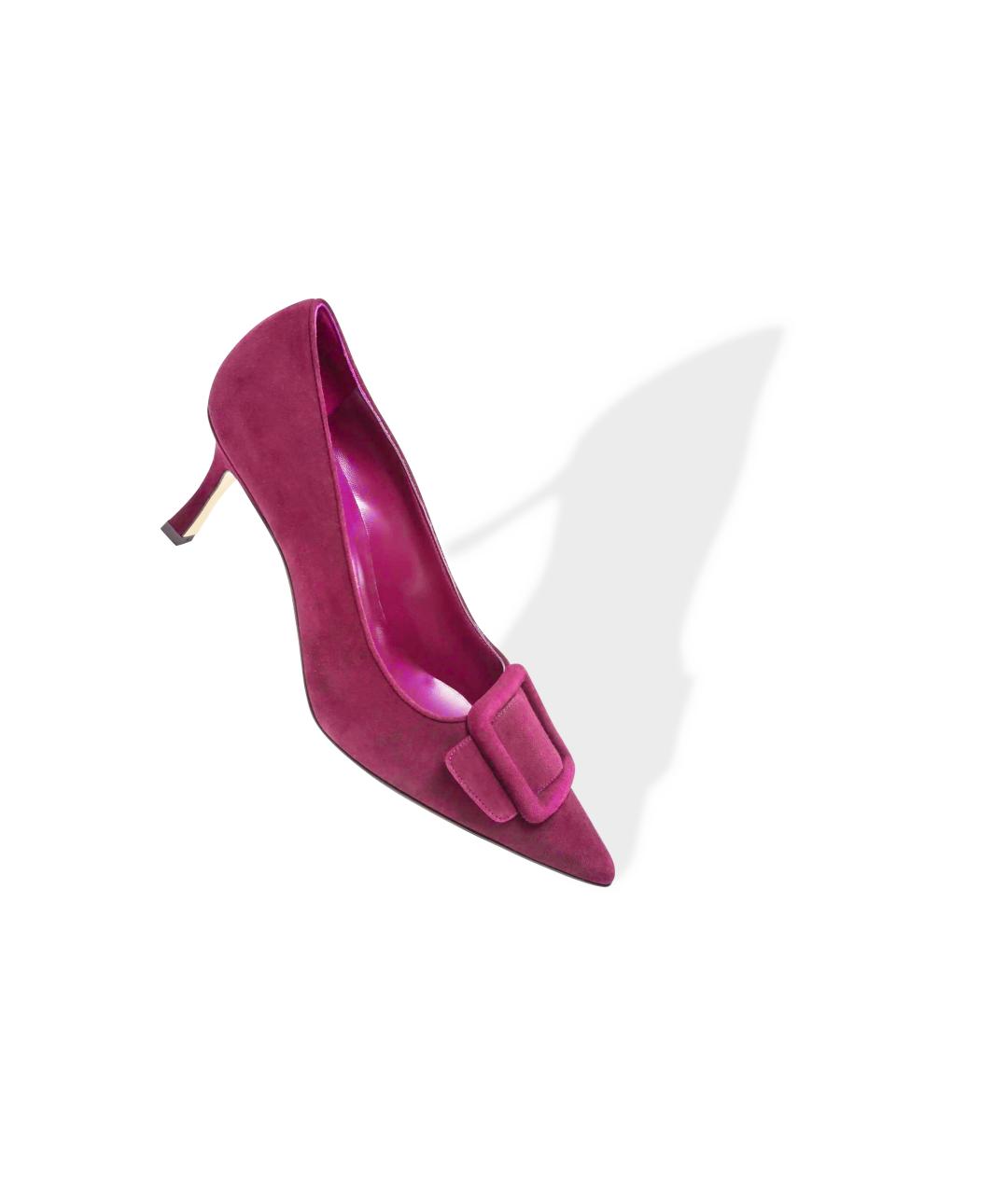 MANOLO BLAHNIK Замшевые туфли, фото 3