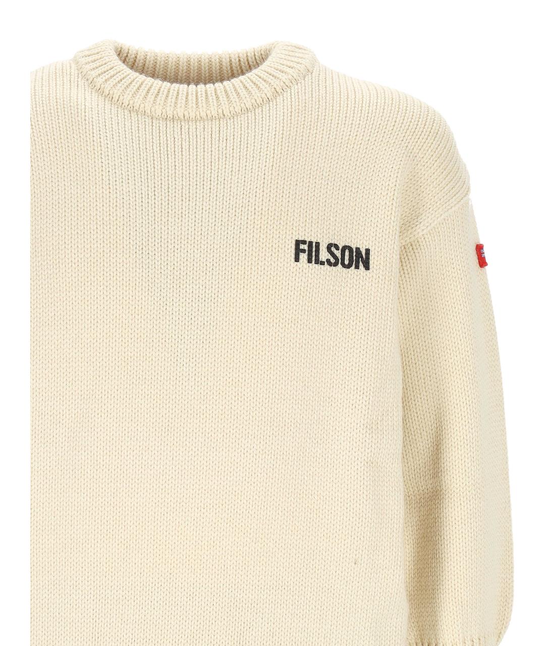 JUNYA WATANABE Бежевый шерстяной джемпер / свитер, фото 2