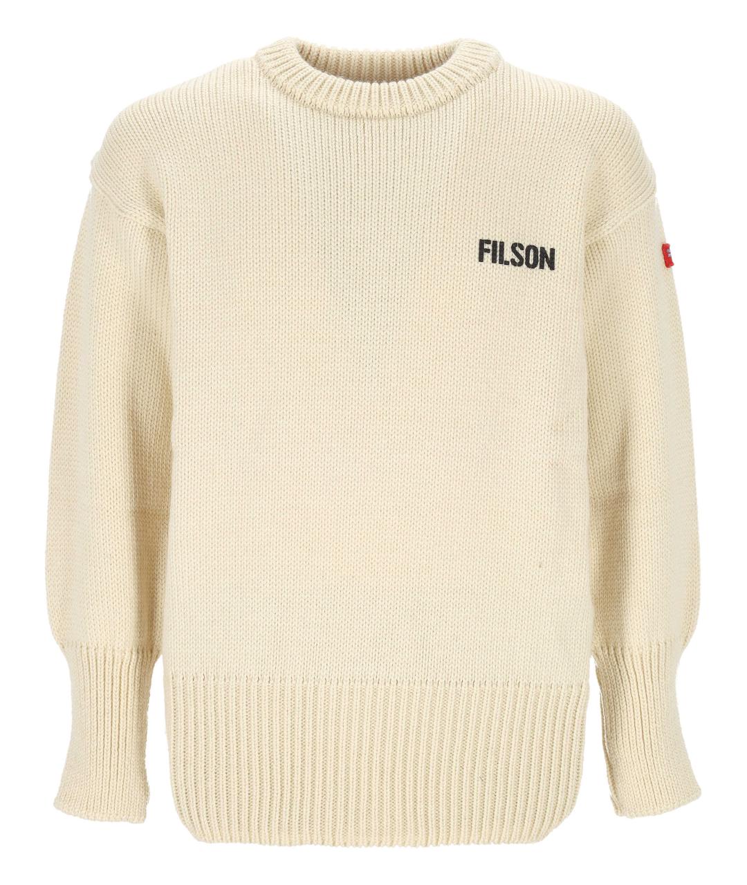 JUNYA WATANABE Бежевый шерстяной джемпер / свитер, фото 1