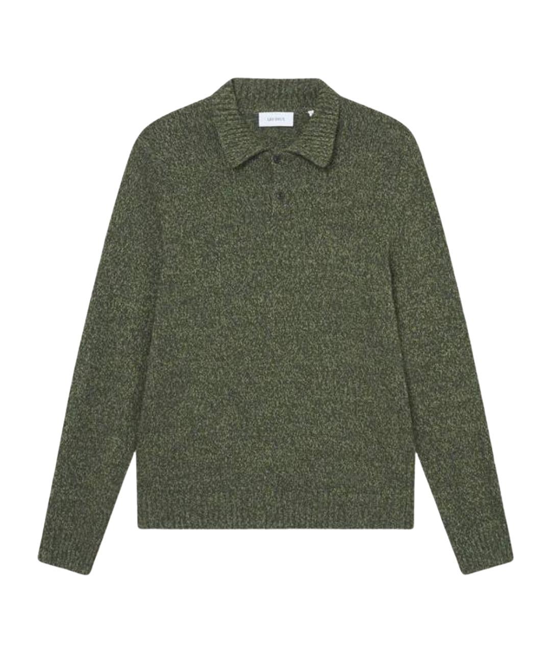 LES DEUX Зеленый шерстяной джемпер / свитер, фото 1