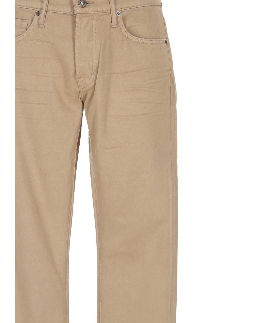 TOM FORD Бежевые повседневные брюки, фото 2