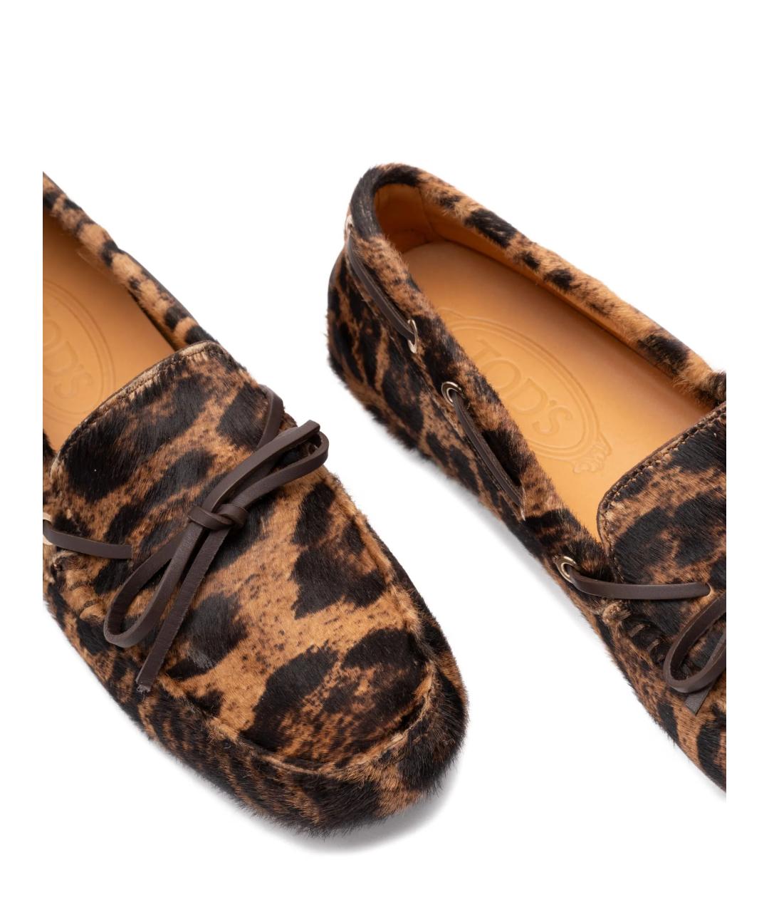TOD'S Мульти кожаные мокасины, фото 5
