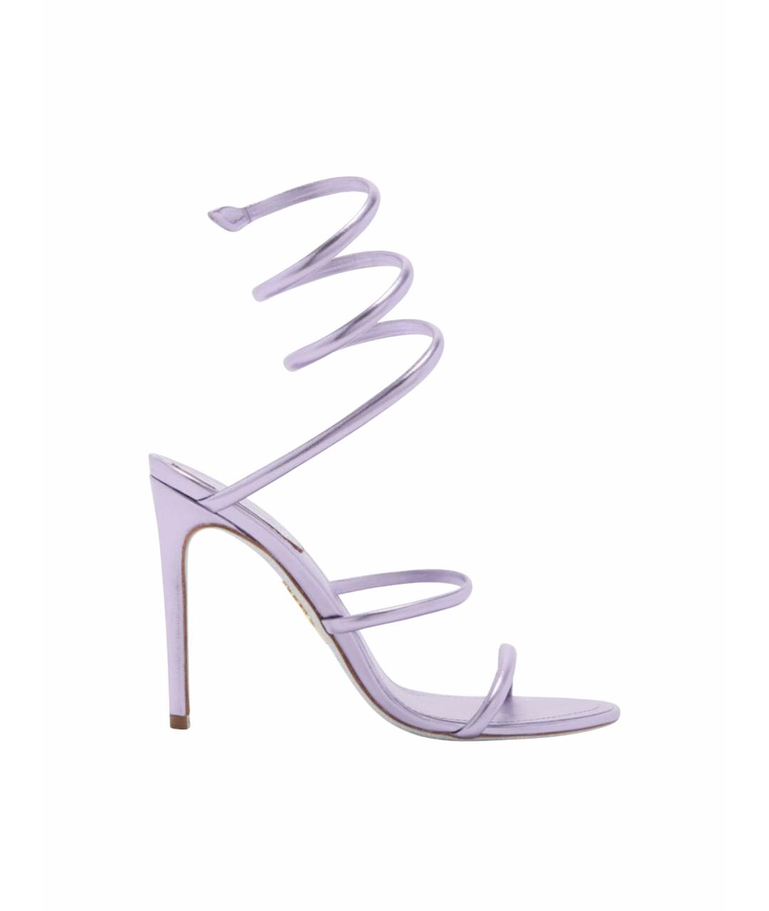 RENE CAOVILLA Фиолетовые босоножки, фото 1