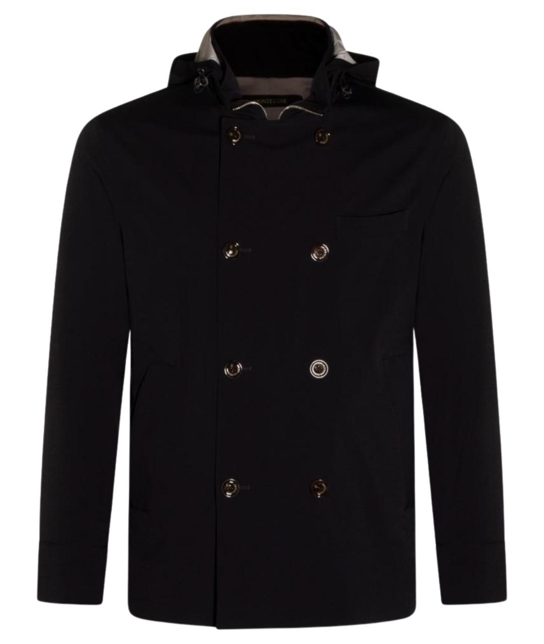 MONTECORE Темно-синий полиамидовый тренч / плащ, фото 1