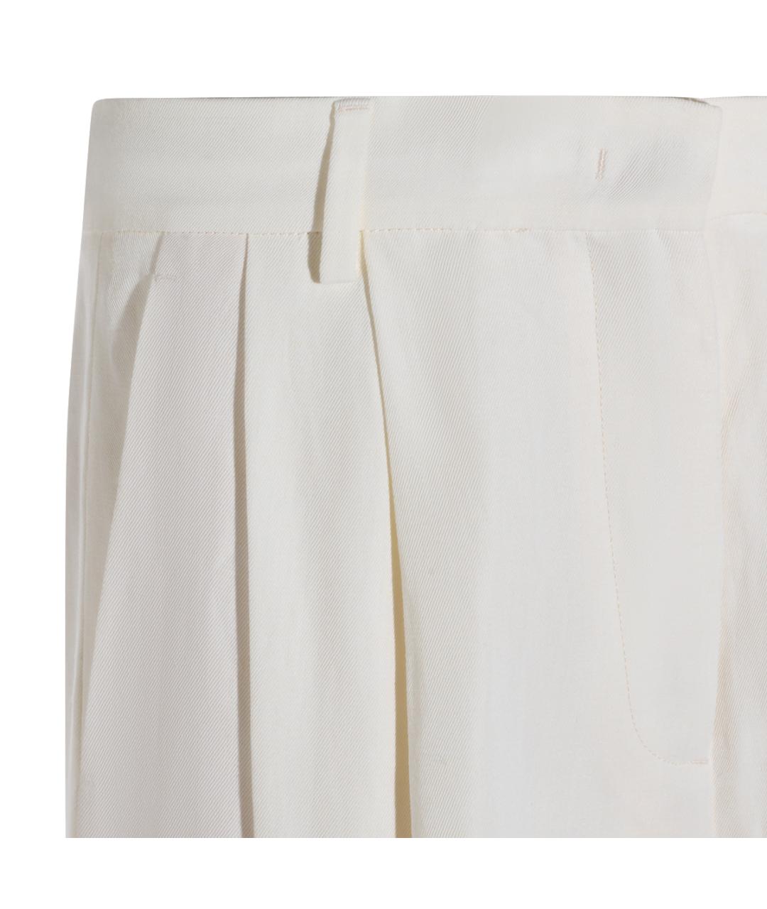 FABIANA FILIPPI Белые вискозные шорты, фото 3