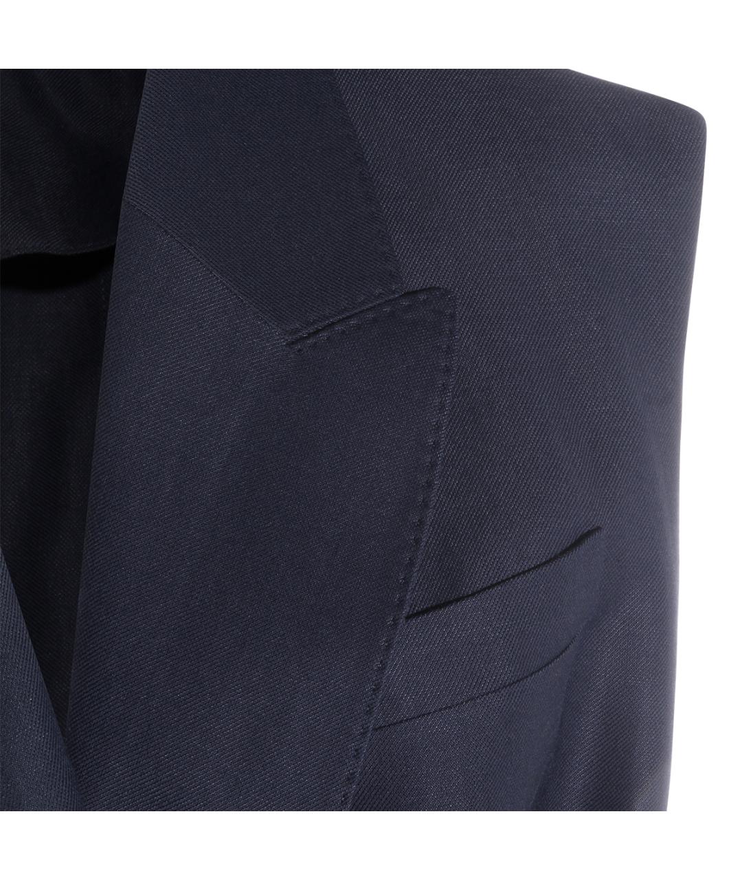 BRUNELLO CUCINELLI Темно-синий вискозный жилет, фото 3