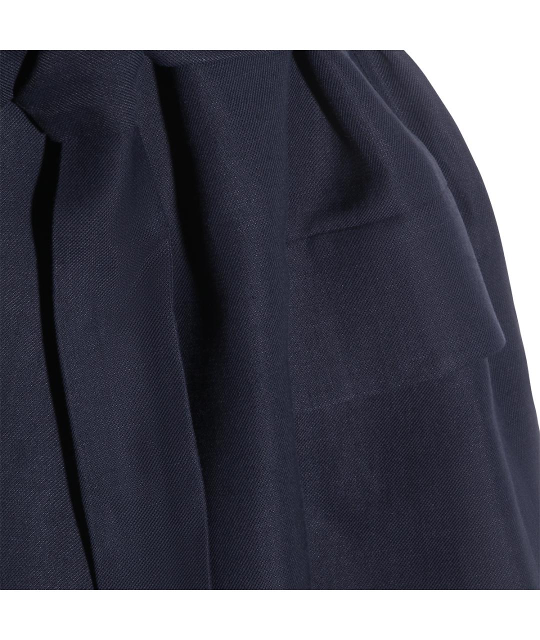 BRUNELLO CUCINELLI Темно-синий вискозный жилет, фото 4