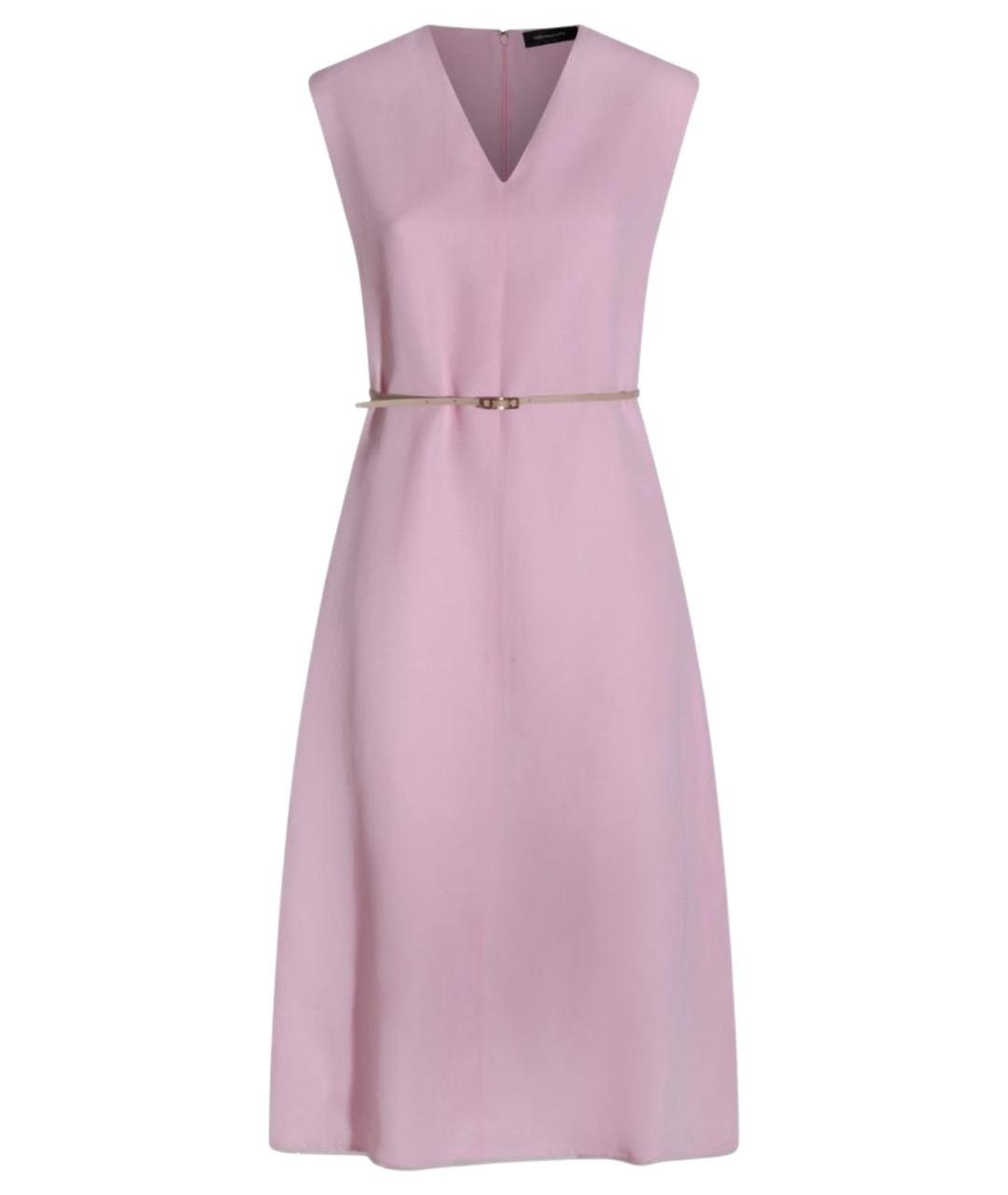 FABIANA FILIPPI Розовое вискозное повседневное платье, фото 1