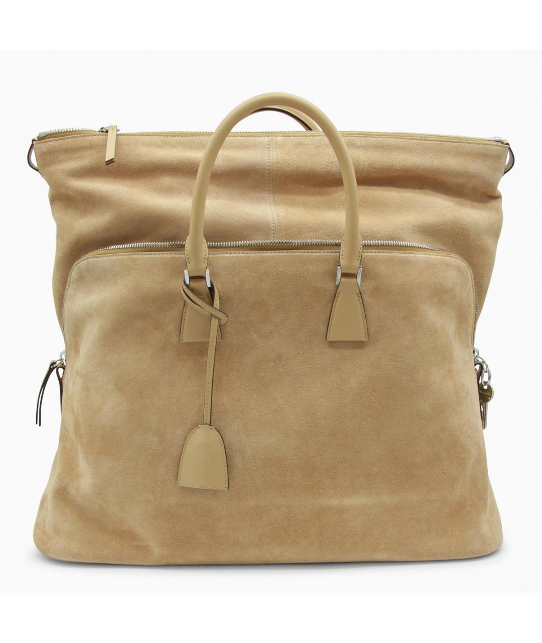 MAISON MARGIELA Бежевая сумка тоут, фото 1