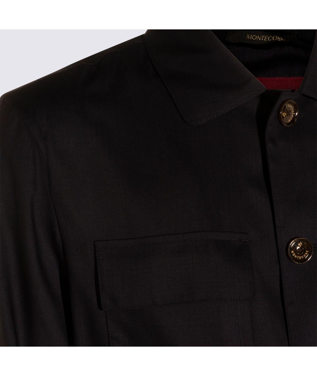 MONTECORE Синяя шерстяная куртка, фото 3