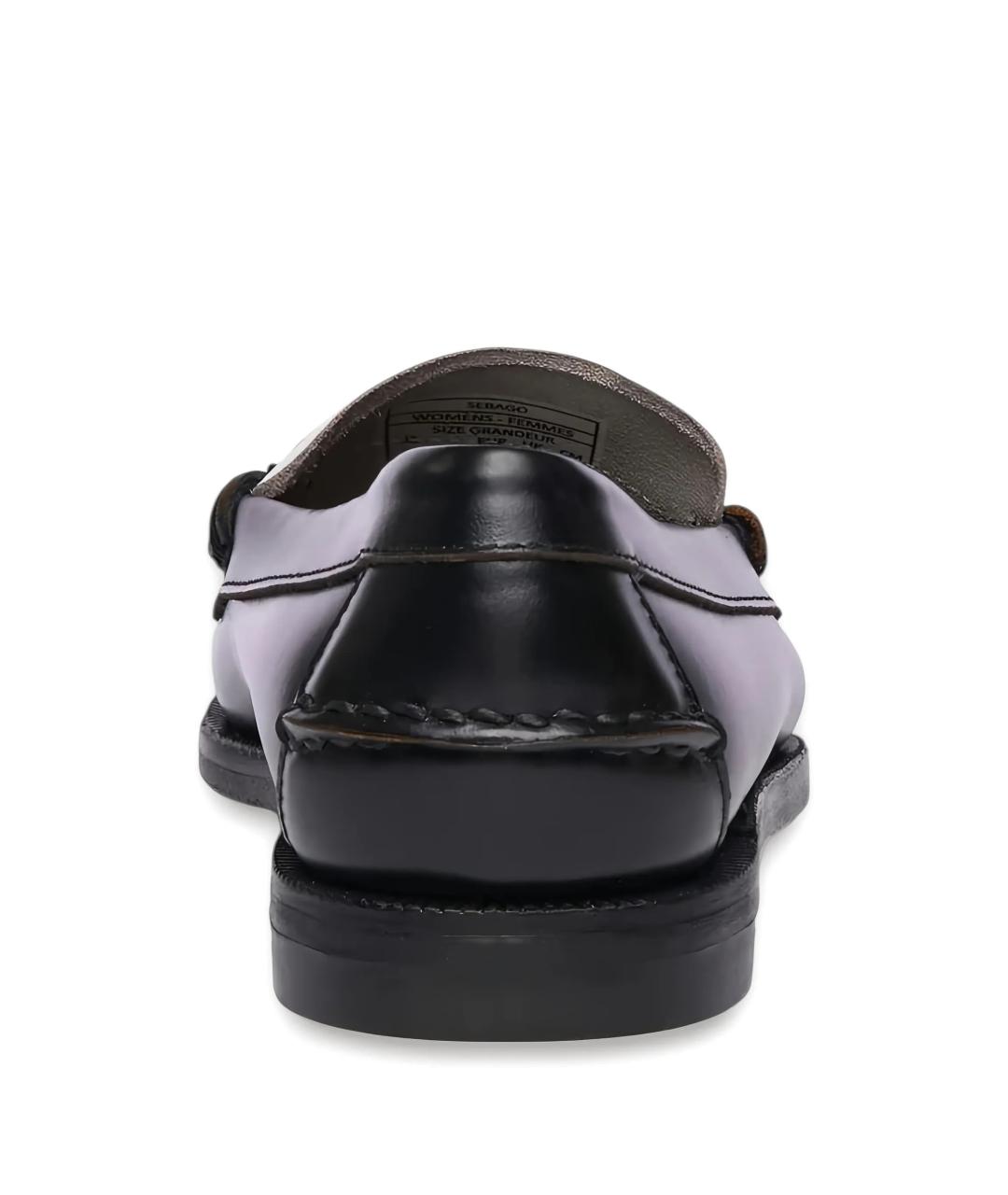 SEBAGO Черные кожаные лоферы, фото 4