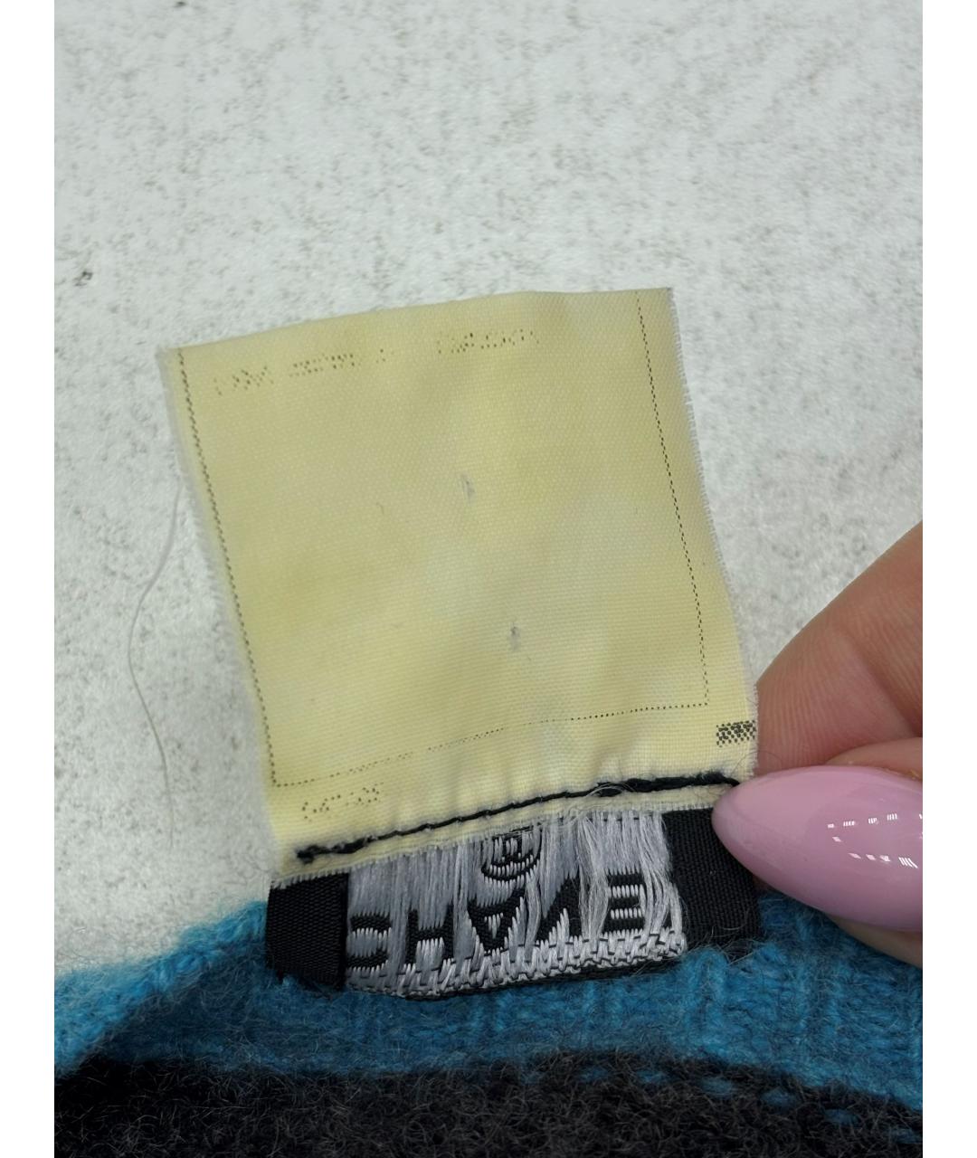 CHANEL Серый кашемировый джемпер / свитер, фото 5