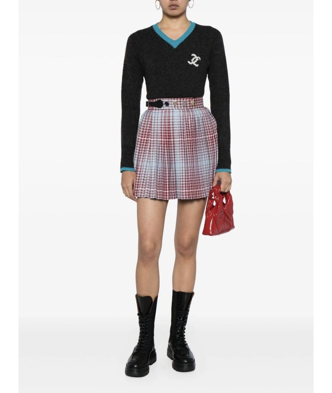 CHANEL Серый кашемировый джемпер / свитер, фото 9