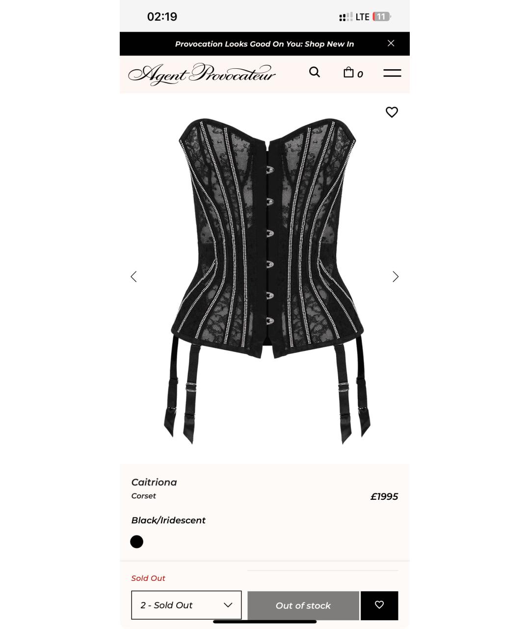 AGENT PROVOCATEUR Черный комплекты, фото 3