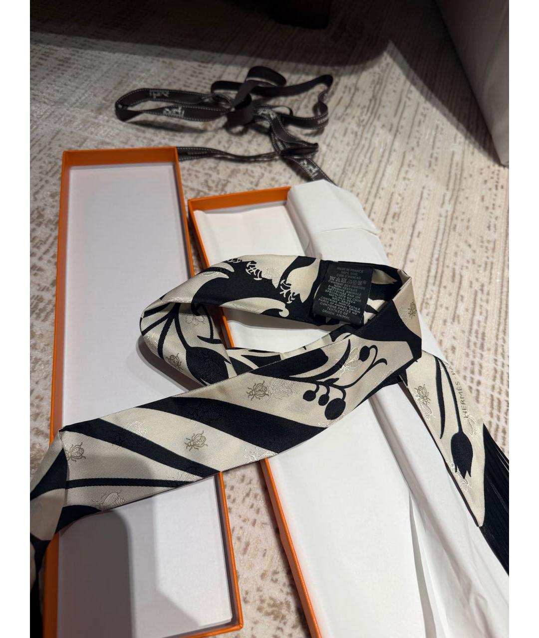 HERMES Мульти шелковый платок, фото 3