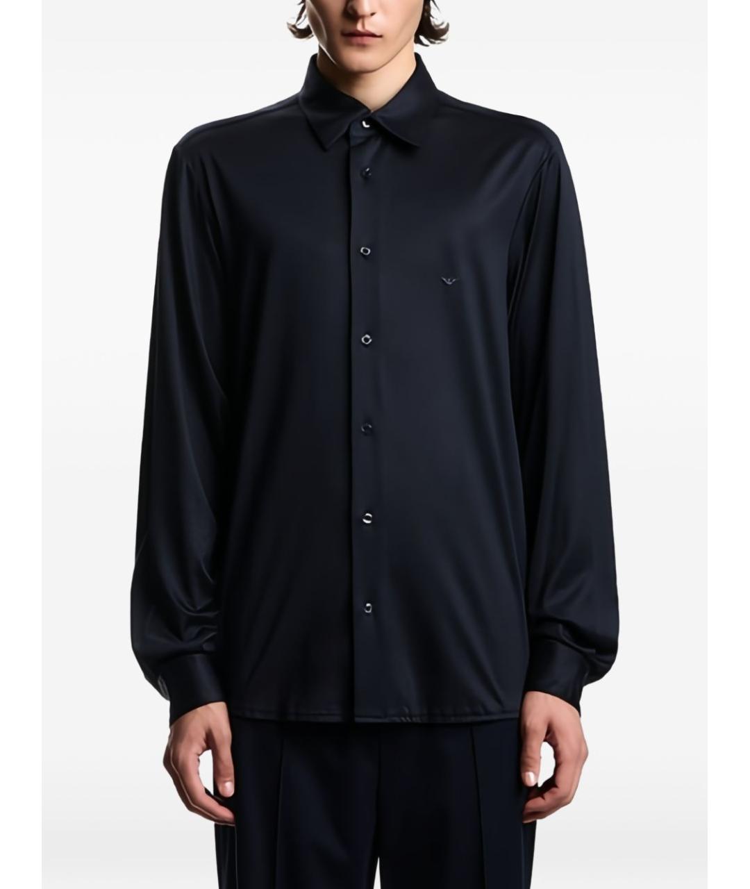 EMPORIO ARMANI Хлопковая классическая рубашка, фото 2