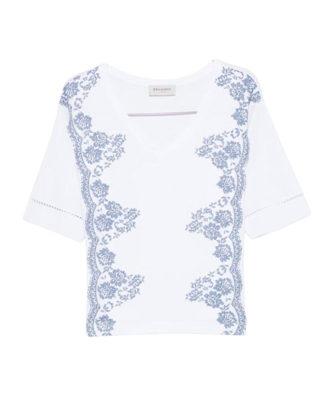 ERMANNO FIRENZE Белая футболка, фото 1