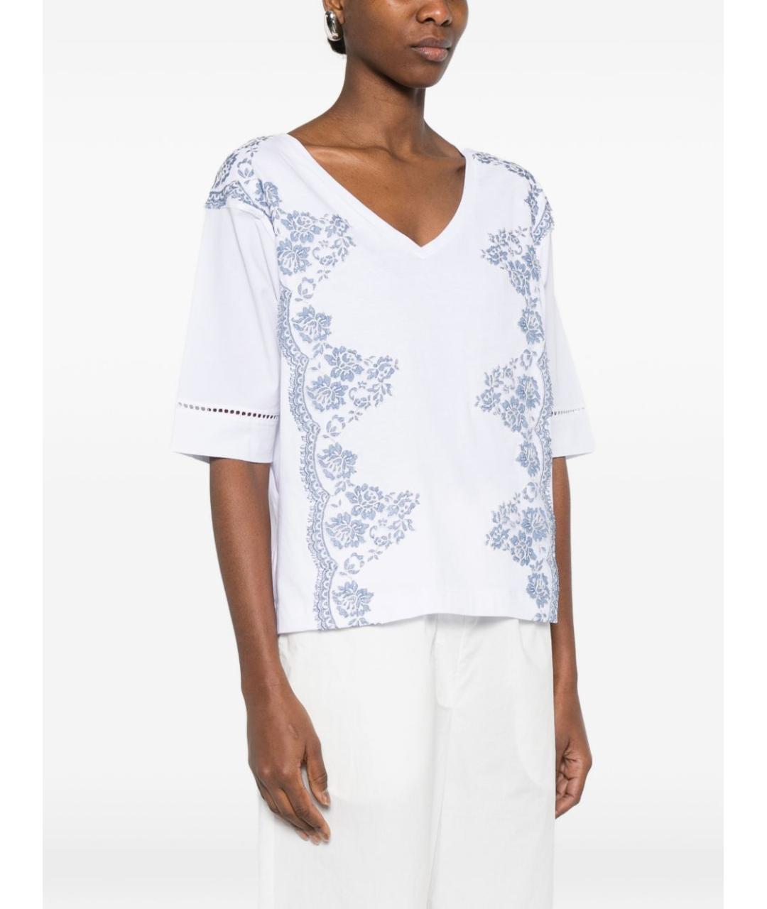 ERMANNO FIRENZE Белая футболка, фото 4